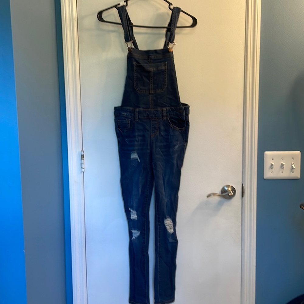 size small wax jean overalls